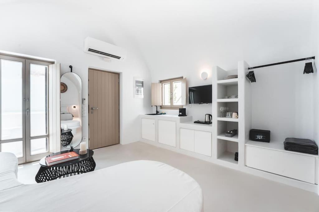 Akri Santorini With Heated Jacuzzi Villa Emporio  Eksteriør bilde