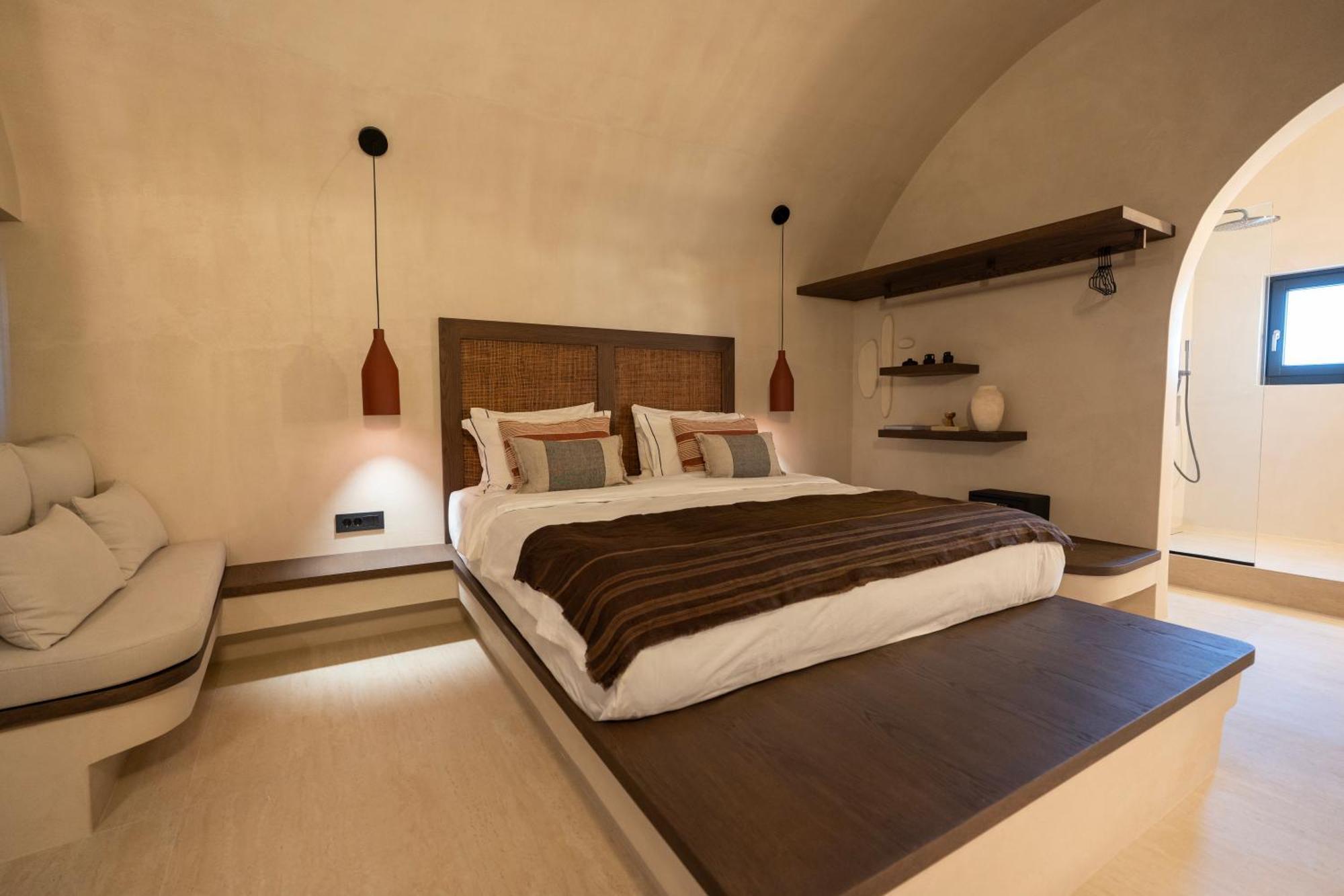 Akri Santorini With Heated Jacuzzi Villa Emporio  Eksteriør bilde